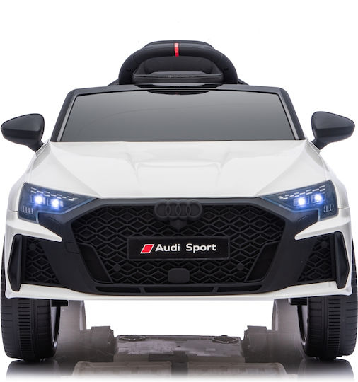 Audi RS3 Einsitzer mit Fernbedienung Lizensiert 12 Volt Weiß