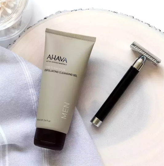 Ahava Time To Energize Men Ексфолиращ Почистващ Гел 100 Мл