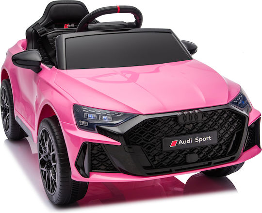 Audi RS3 Einsitzer mit Fernbedienung Lizensiert 12 Volt Rosa
