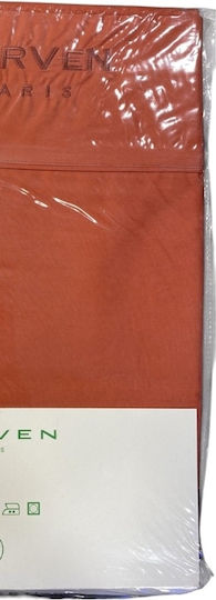 Carven Paris Bed Sheet for Single Bed 165x265cm Green