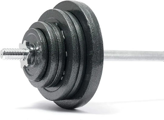 VSL Sports VSL Sports Hantelset mit Stange Gesamtgewicht 50kg im Fall