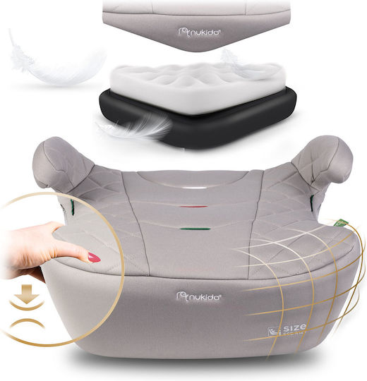 Nukido Louis Καθισματάκι Αυτοκινήτου Booster i-Size με Isofix 22-36 kg