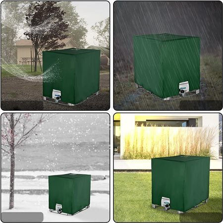 Husă Impermeabilă De Protecție 116x100x120cm În Culoare Verde