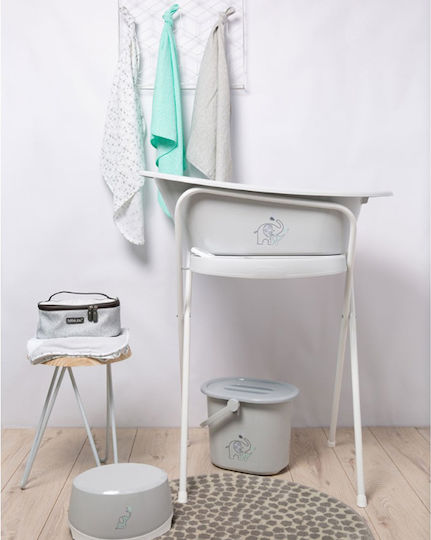 Bebejou Βάση Μπάνιου Μεταλλική 98 cm Click System Taupe