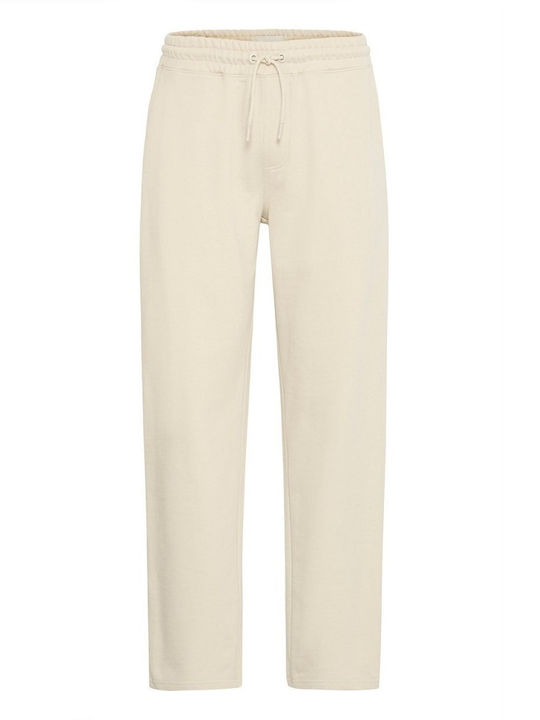 Herren-Sweatpants Fußball Beige