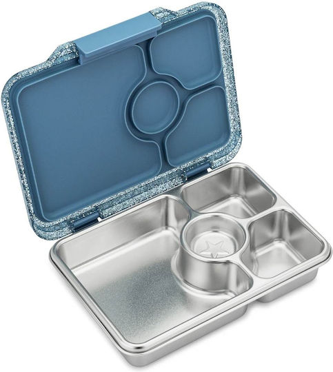Yumbox Yumbox Inox Mittagsbox Grau 22,8x17,8cm