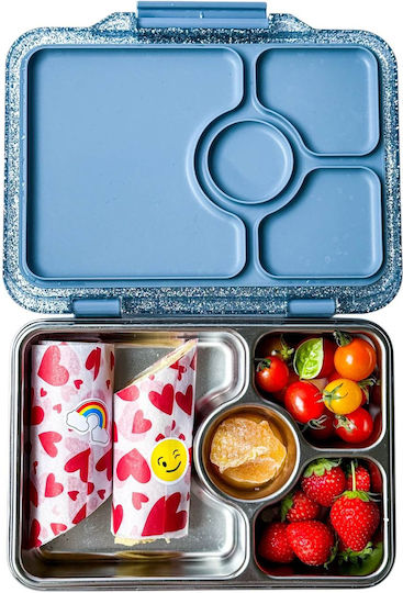 Yumbox Yumbox Inox Mittagsbox Grau 22,8x17,8cm