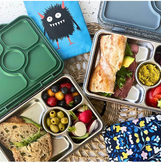Yumbox Yumbox Inox Mittagsbox Grau 22,8x17,8cm