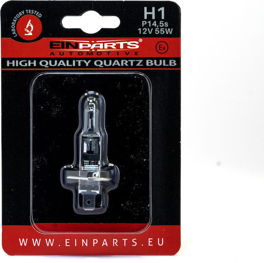 Einparts Car Lamps H1 Halogen 12V 55W 2pcs