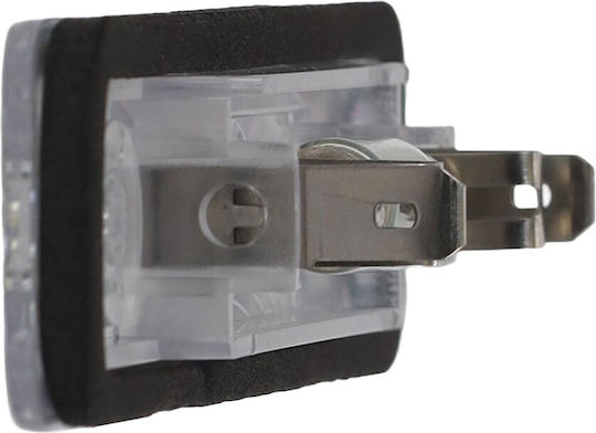 Einparts Αριστερό Φώτα Πινακίδας 12V Universal Opel Astra / Combo / Omega / Signum / Speedster / Vectra / Zafira