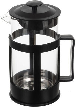 Cafetieră Cu Filtru Manual Din Oțel Inoxidabil Neagră 1lt