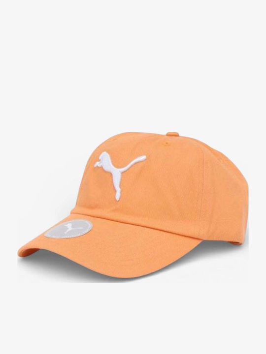 Puma Essentials Cat Logo Cap Orange Puma Essentials Cat Logo Cap Orange