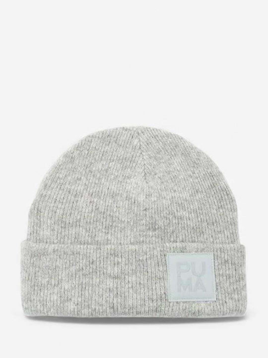 Archive Beanie Unisex Strickmütze in Grau