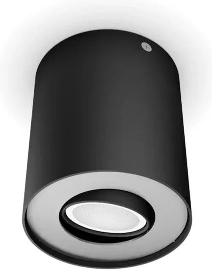 Philips Pillar Decken- und Wandleuchte mit 12 Spots in Weiß Farbe