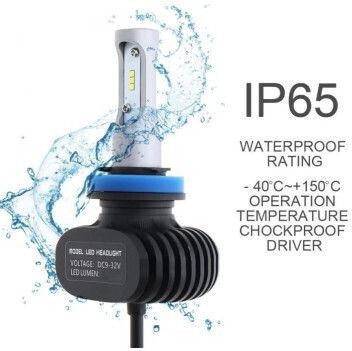 Λάμπες Αυτοκινήτου H11 Canbus LED 6500K Ψυχρό Λευκό 12-24V 25W 2τμχ