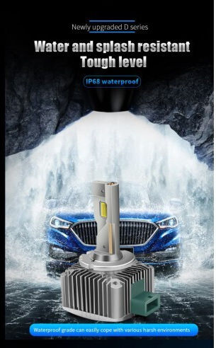 Car Lamp D1S Xenon 6000K Cold White 12V 70W