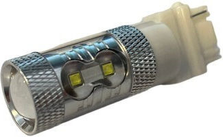 Lămpă Auto P27W / T25 Canbus LED Albă 9-30V / 12V / 24V 50W