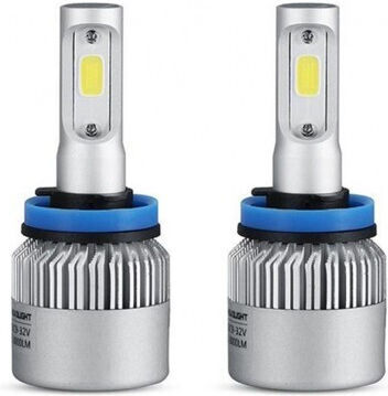 Lămpi Auto H9 Canbus LED 4300K Alb Natural 12-24V / 12V 72W 2 Buc
