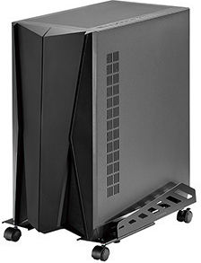 Ultradesk Boden Computer-Turm mit Rollen