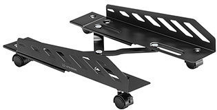 Ultradesk Boden Computer-Turm mit Rollen