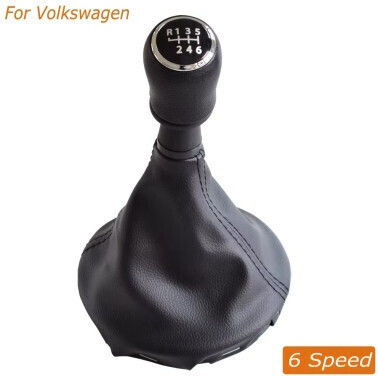 Mânere Schimbător Viteze Cu Capace Pentru Volkswagen Transporter / T5 / Passat 2003-2015 Negru
