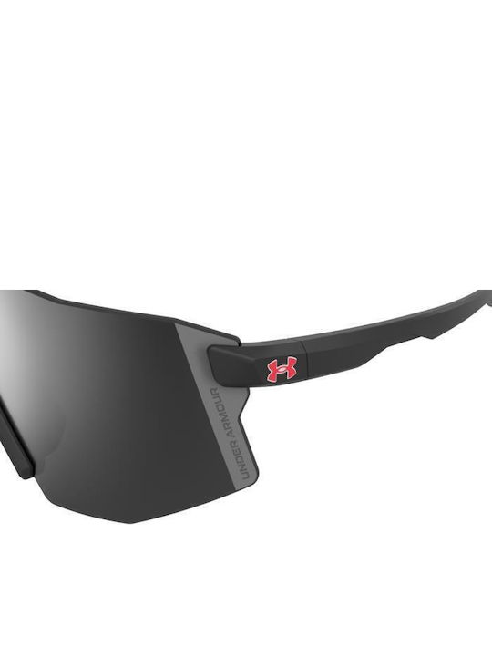 Under Armour Unisex Sunglasses with Black Frame and Black Lens UAGRIDPRO/G-124T4-99