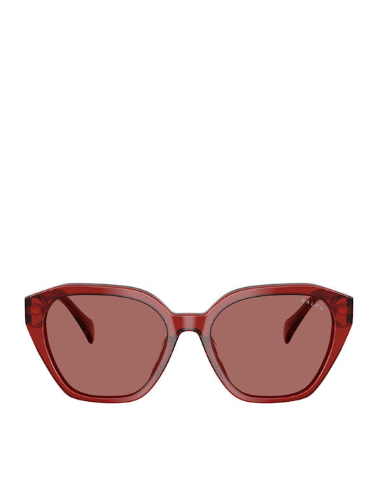 Ralph Lauren Ochelari de Soare pentru Femei cu Ramă Roșie din Plastic și Lentilă Roșie 5315U/632069/54