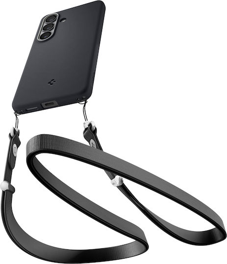 Spigen Nano Pop Mag Заден Калъф Силикон Черен (Galaxy S26)