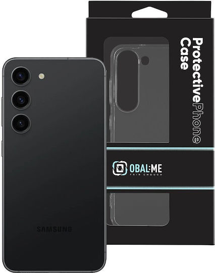 Obal:Me Back Cover Σιλικόνης 1mm Διάφανο (Galaxy S23)