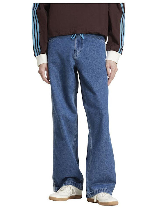 Adidas Firebird Adicolor Jeanshose Mittelblau Denim
