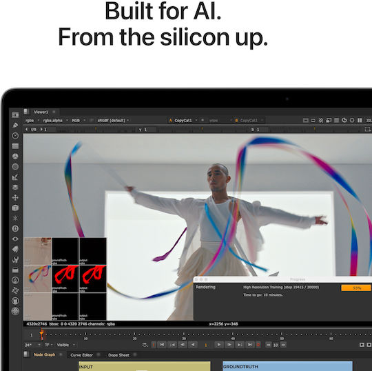 Apple MacBook Pro 16.2" IPS Panel Retina Display 120Hz M5 Max 18-Core 48GB 2TB SSD 40-Core GPU с Зарядно 140W Сребрист Английски (САЩ)