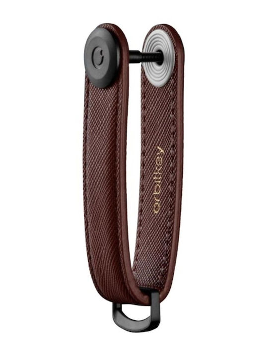 Orbitkey 2.0 Δερματινη Κλειδοθηκη Espresso Brown