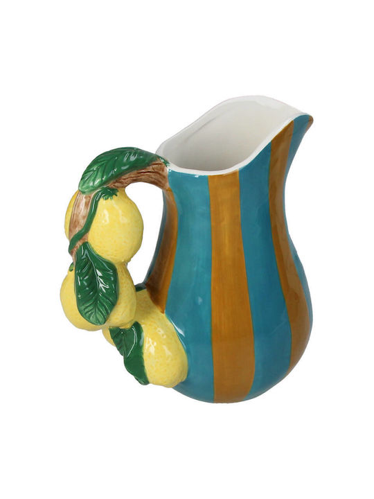 Koart Koart Keramische Dekorative Vase Gelbe 19x13xH20cm