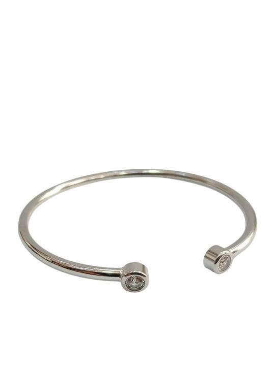 Kalliopi Silver Women's Steel Bracelet