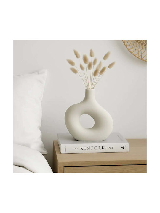 Phos & Gaia Decorative Ceramic Vase Luma Beige