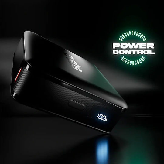 SBS High Density Power Bank 10000mAh 30W με Θύρα USB-C Μαύρο
