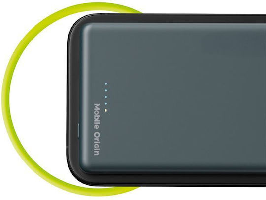 Mobile Origin PB1 MagSafe Power Bank 10000mAh 20W με Θύρα USB-C Power Delivery Μαύρο