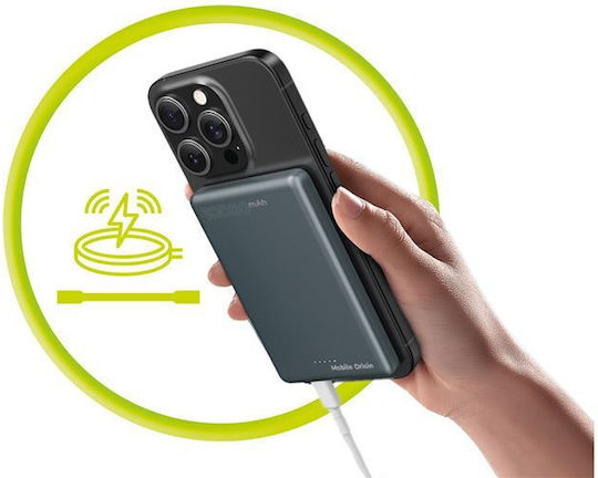 Mobile Origin PB1 MagSafe Power Bank 10000mAh 20W με Θύρα USB-C Power Delivery Μαύρο