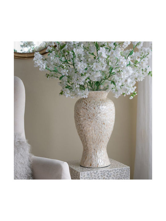 Artekko Dekorative Bambusvase Ecru 28x28xH50cm