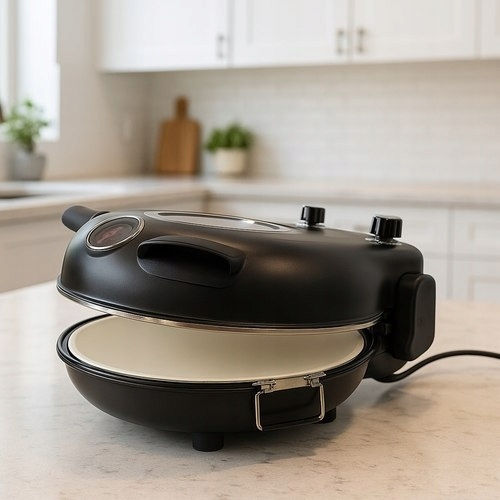 Cuptor Electric de Pizza Tradițional 1.2kW 34x33x16.5cm