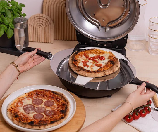 Cuptor Electric de Pizza Tradițional 1.2kW 34x33x16.5cm