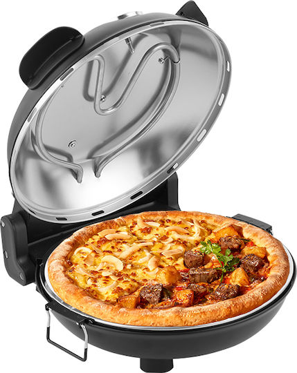 Cuptor Electric de Pizza Tradițional 1.2kW 34x33x16.5cm