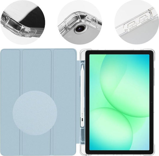 Obal:Me Mistytab Flip Cover Γαλάζια (Samsung Galaxy Tab A11+)