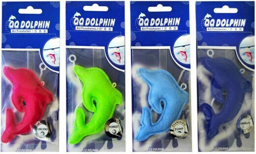 Autoline Lufterfrischer Anhänger Auto QQ Dolphin Orchidee 5ml 1Stück 9990000018697