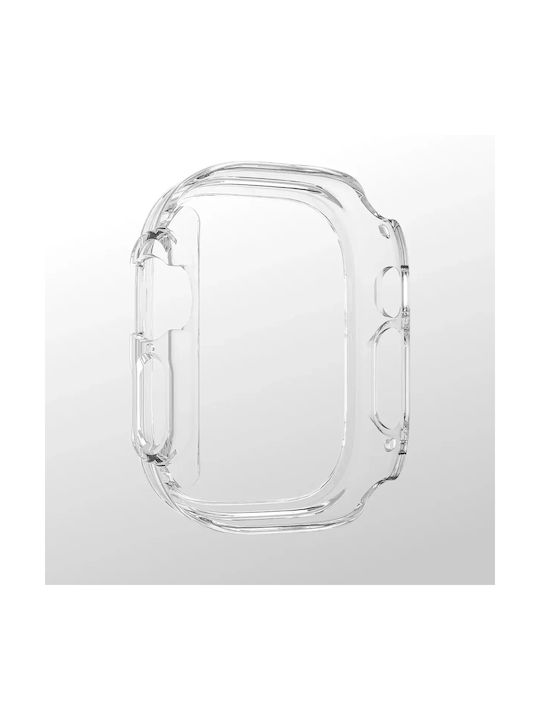AmazingThing Πλαστική Θήκη σε Διάφανο χρώμα για Apple Watch Ultra 3 49mm