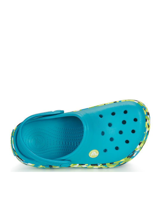 Crocband Παιδικά Ανατομικά Σαμπό Θαλάσσης Μπλε