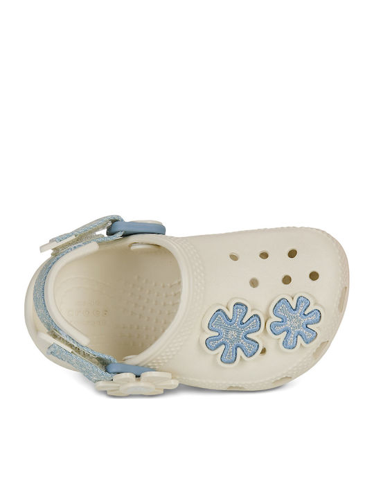 Kids Anatomic Beach Clogs White