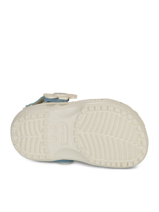 Kids Anatomic Beach Clogs White