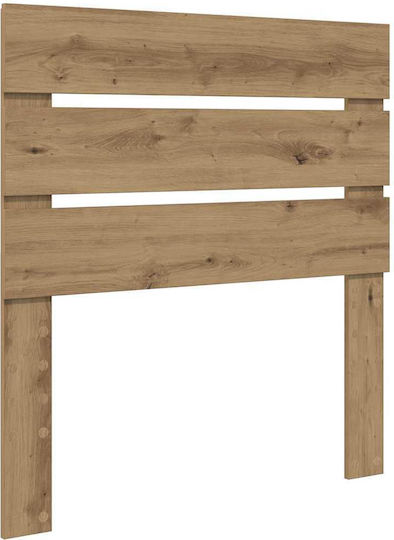 vidaXL Wooden Bed Headboard Brown 83x100cm