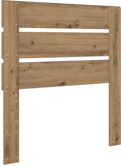 vidaXL Wooden Bed Headboard Brown 83x100cm